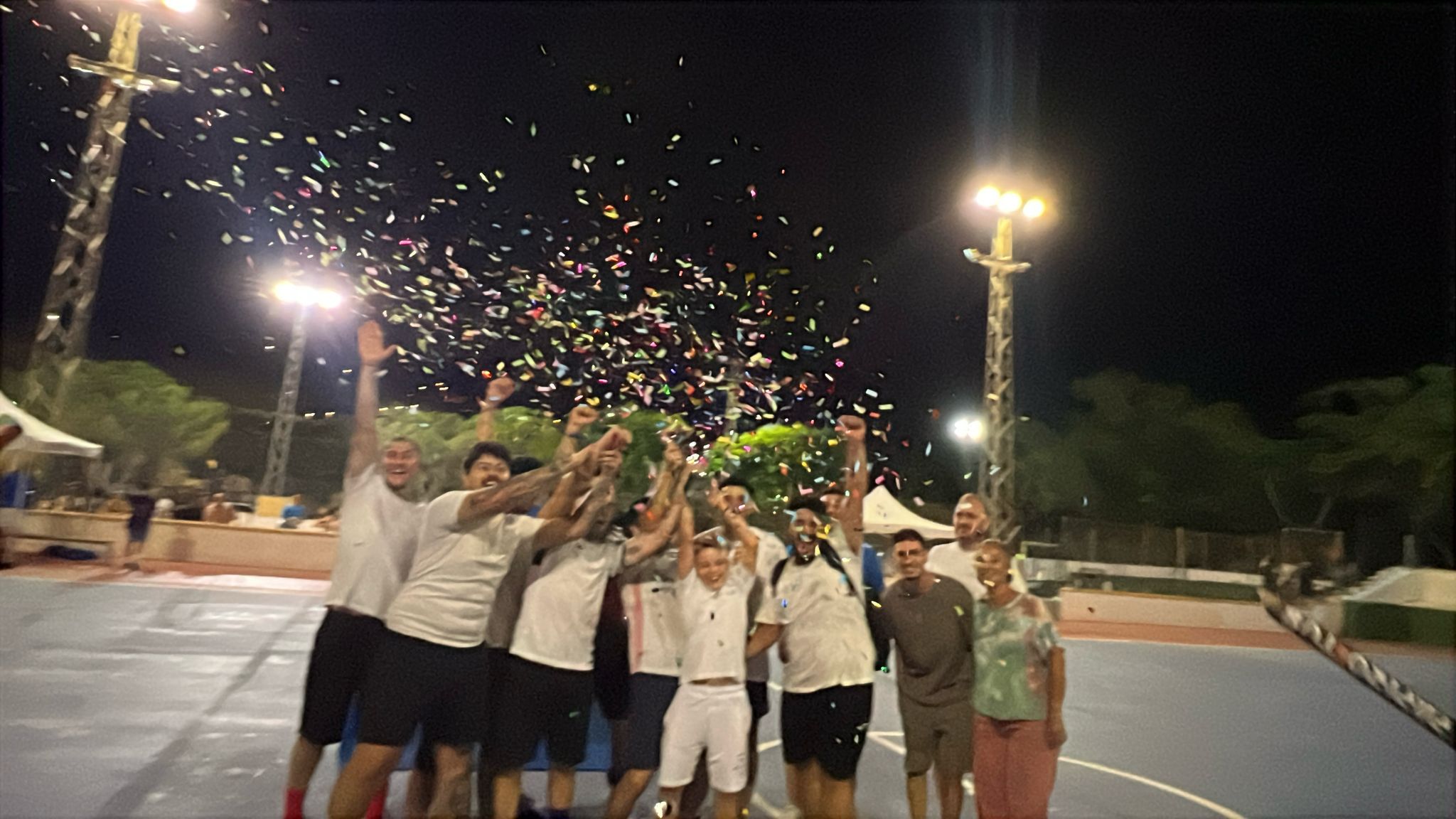 Celebración de un equipo